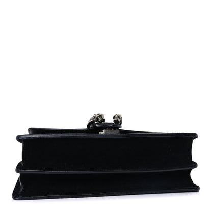Gucci Suede Small Dionysus Shoulder Bag Black 3 of 8