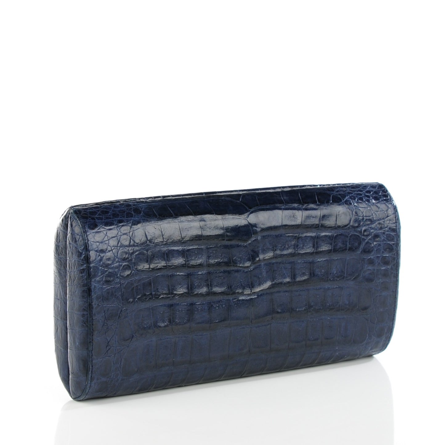 Crocodile Clutch Navy