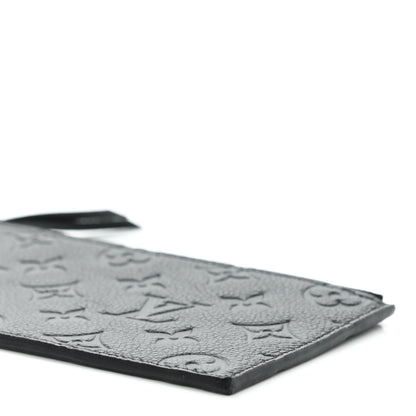 Louis Vuitton Empreinte Felicie Chain Wallet Zippered Insert Black 8 of 8