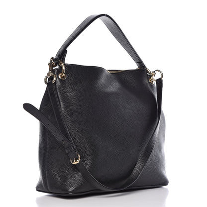 Gucci Pebbled Calfskin Large Soho Hobo Black 3 of 14