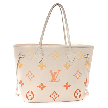 Louis Vuitton Empreinte Monogram Giant Neverfull MM Degrade Neutral 1 of 10
