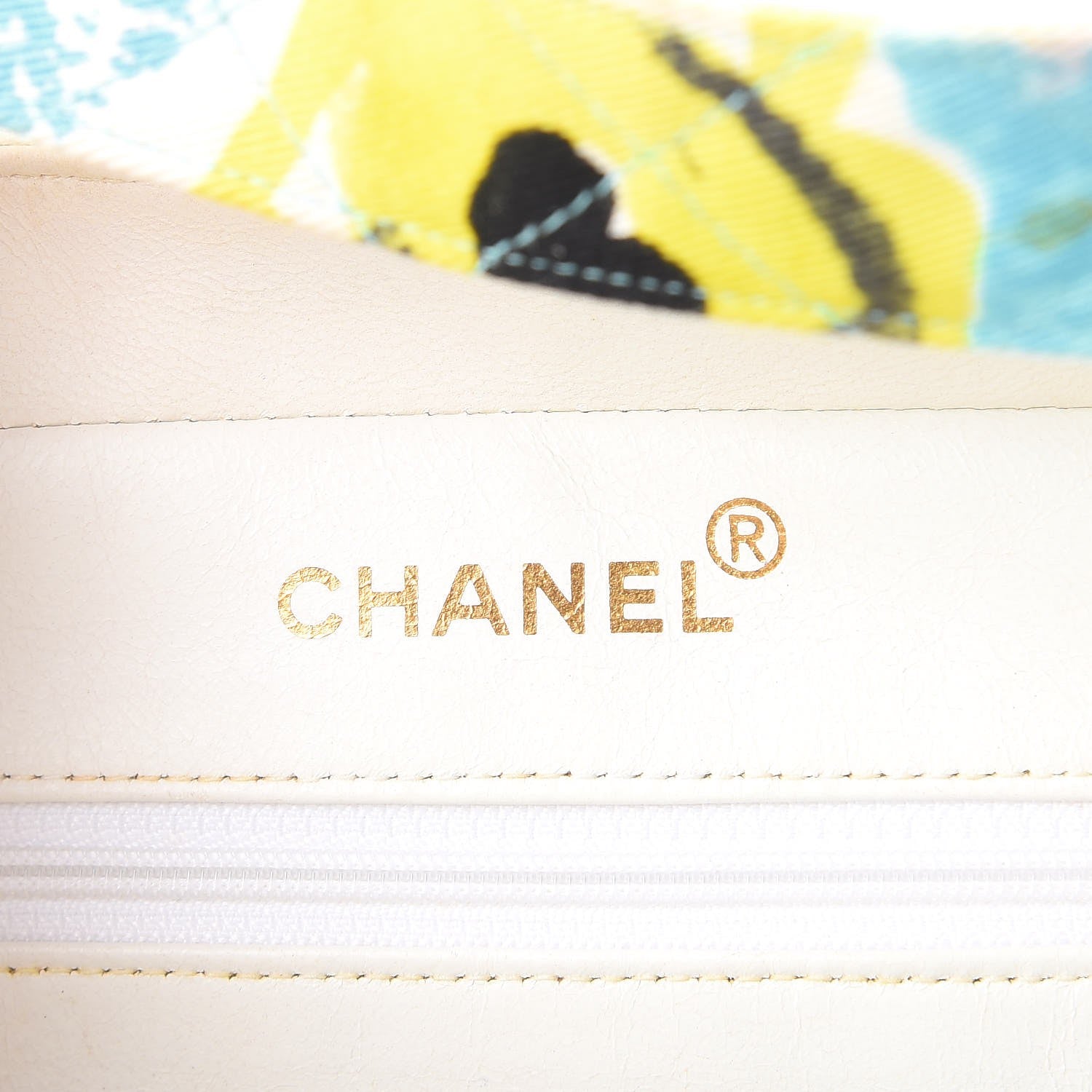 Chanel Canvas Printed Quilted CC Bowler Multicolor 6 of 11