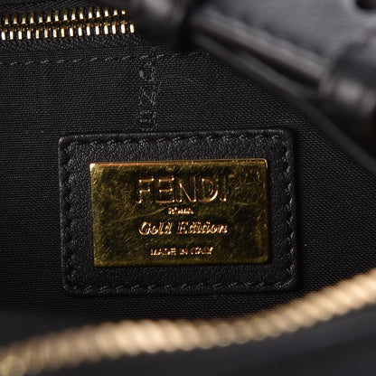 Fendi Vitello Dolce Studded Mini Backpack Black 6 of 7