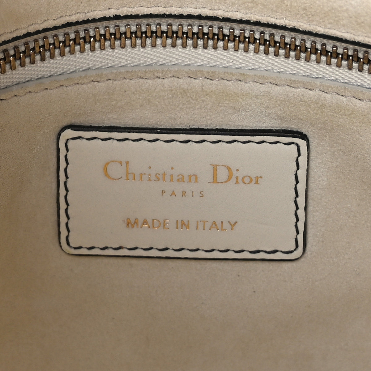 Christian Dior Calfskin Niki De Saint Phalle Medium Supple Lady Dior Off White 5 of 8