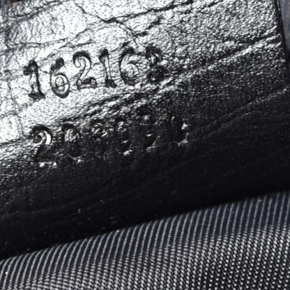 Gucci GG Supreme Monogram Web Handle Vertical Tote Black Grey 7 of 10