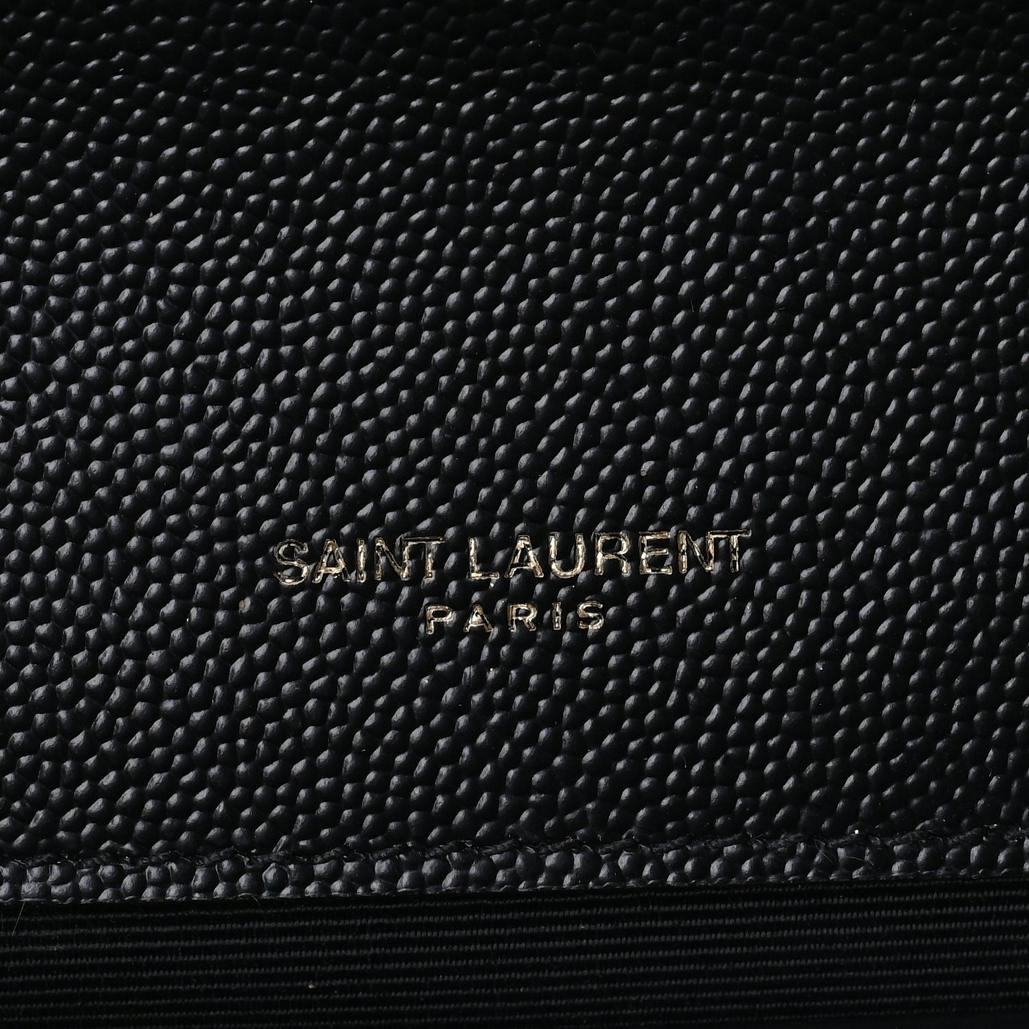 Saint Laurent Grain De Poudre Medium Classic Monogram Kate Satchel  Black 4 of 7