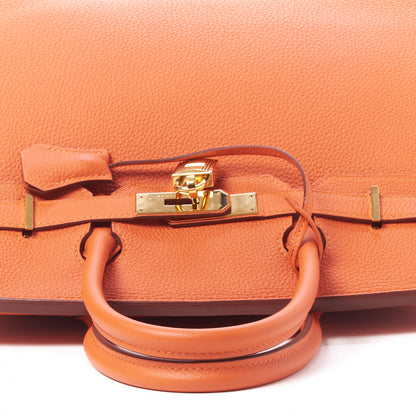 Hermes Togo Birkin 30 Feu 9 of 32