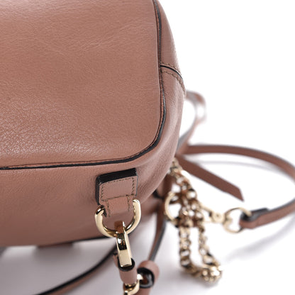 Chloe Suede Calfskin Mini Faye Backpack Nougat 12 of 12