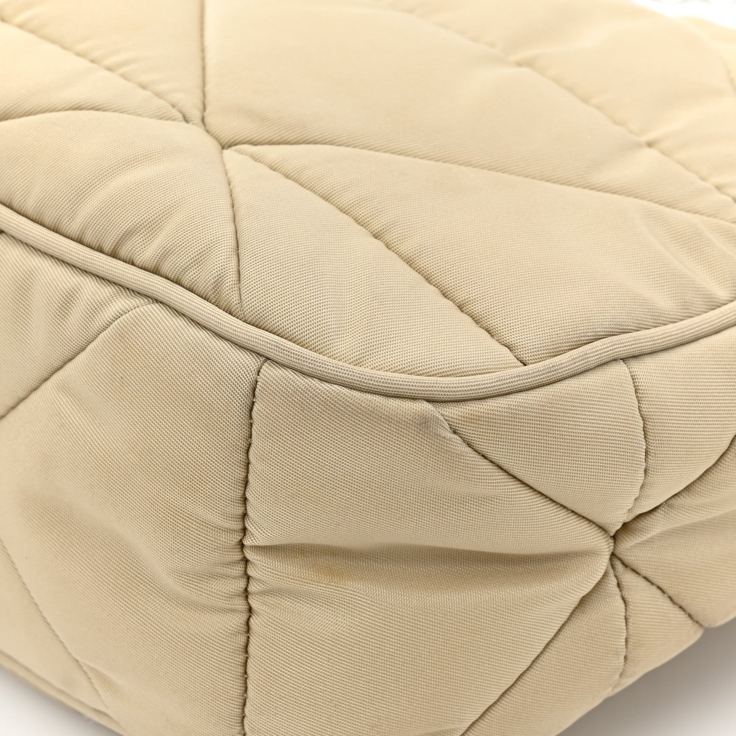 Prada Re-Nylon Triangle Quilted Padded Patchwork System Shoulder Bag Deserto 12 of 15