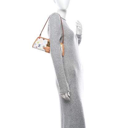 Louis Vuitton Monogram Multicolor Shirley White 2 of 9