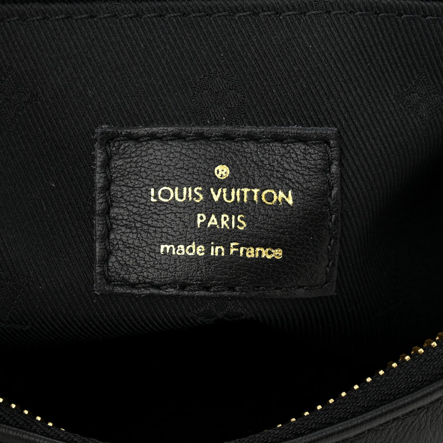 Calfskin Bubblegram Over The Moon Black