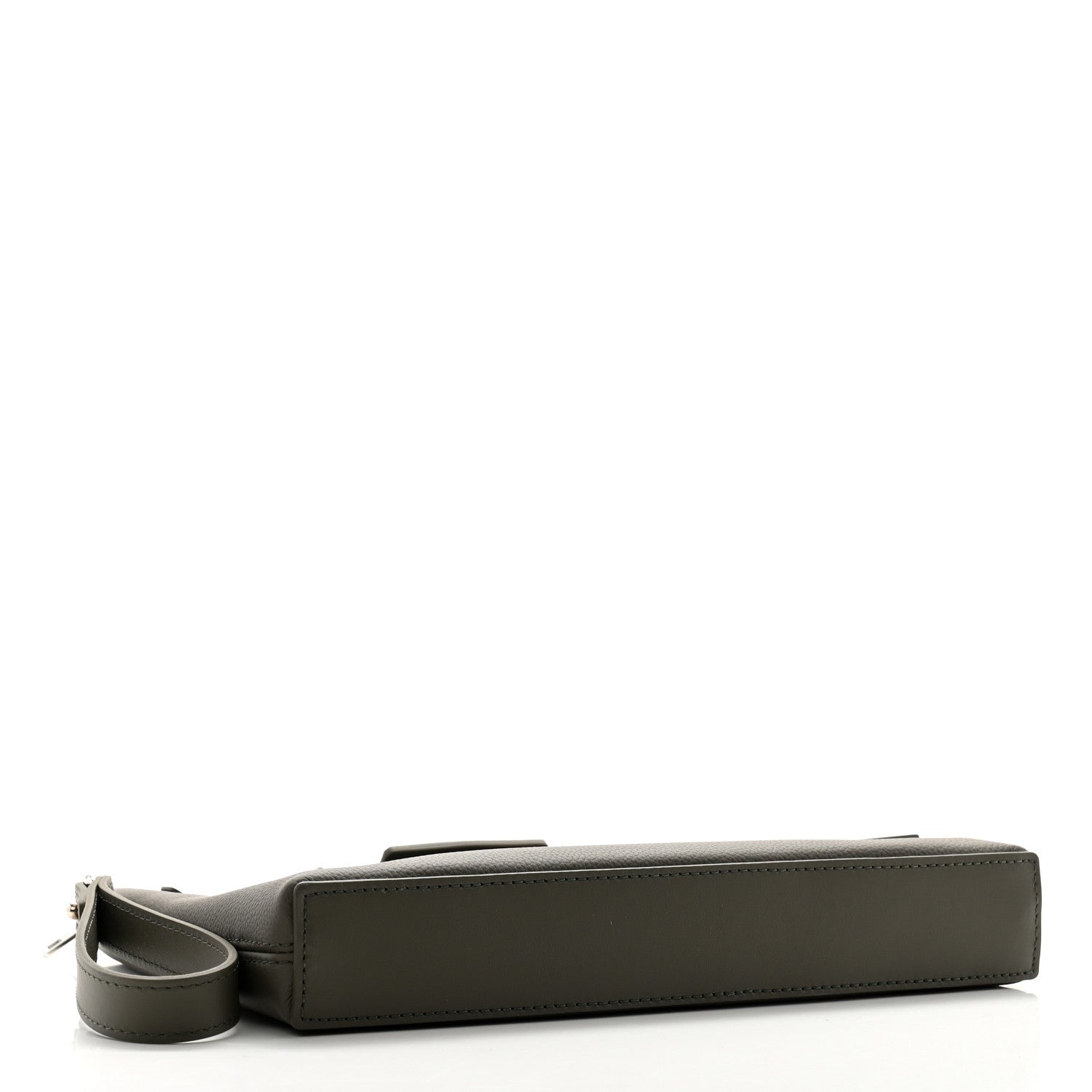 Louis Vuitton Calfskin Aerogram Takeoff Pouch Khaki 4 of 7