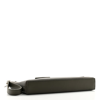 Louis Vuitton Calfskin Aerogram Takeoff Pouch Khaki 4 of 7