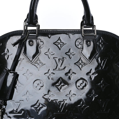 Louis Vuitton Vernis Alma PM Black 6 of 7