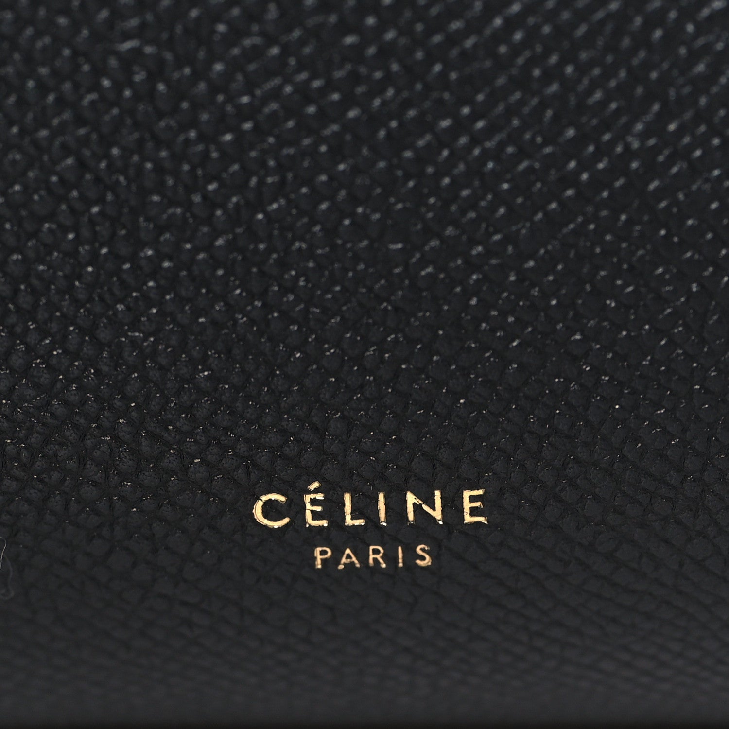 Celine Grained Calfskin Micro Belt Bag Black 6 of 10