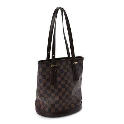 Louis Vuitton Damier Ebene Marais Bucket 23 3 of 9