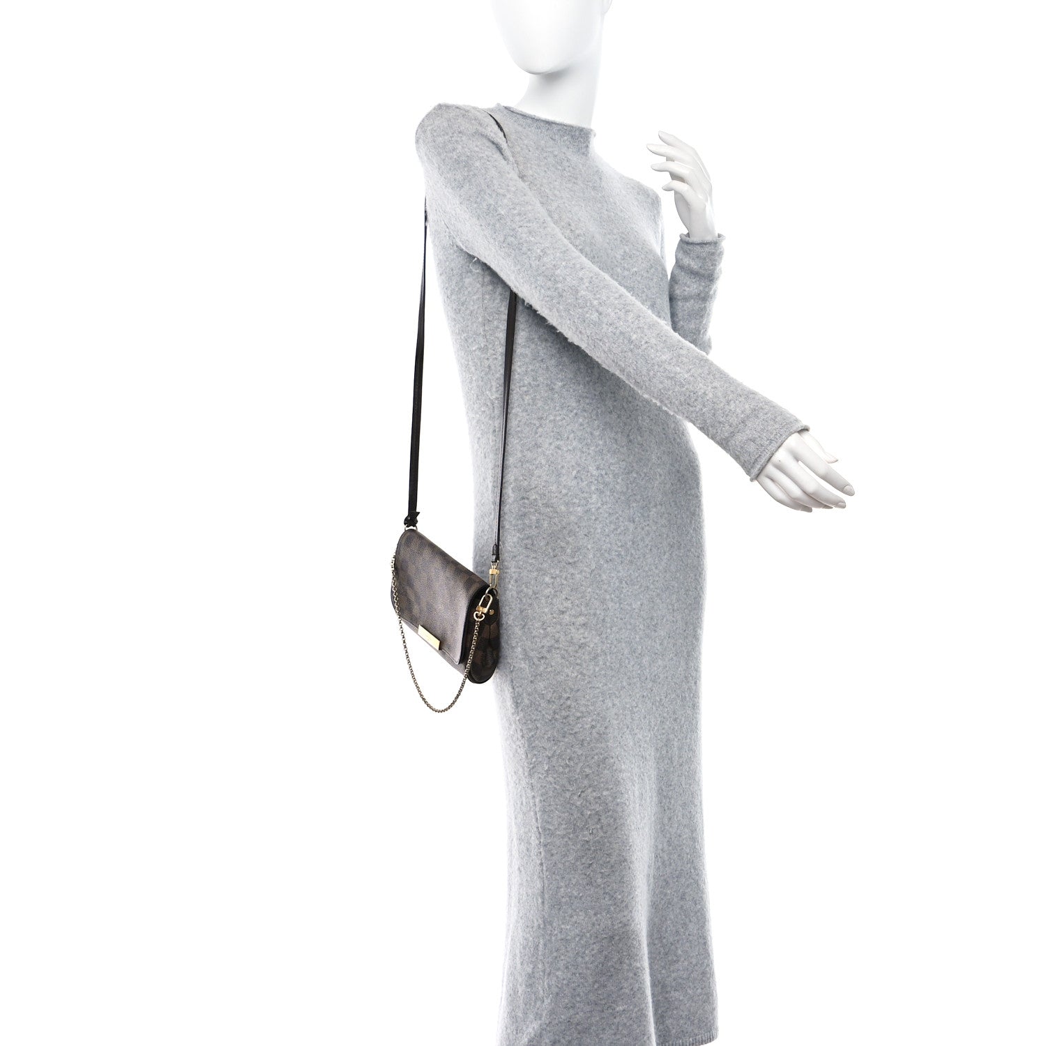 Louis Vuitton Damier Ebene Favorite PM 3 of 16