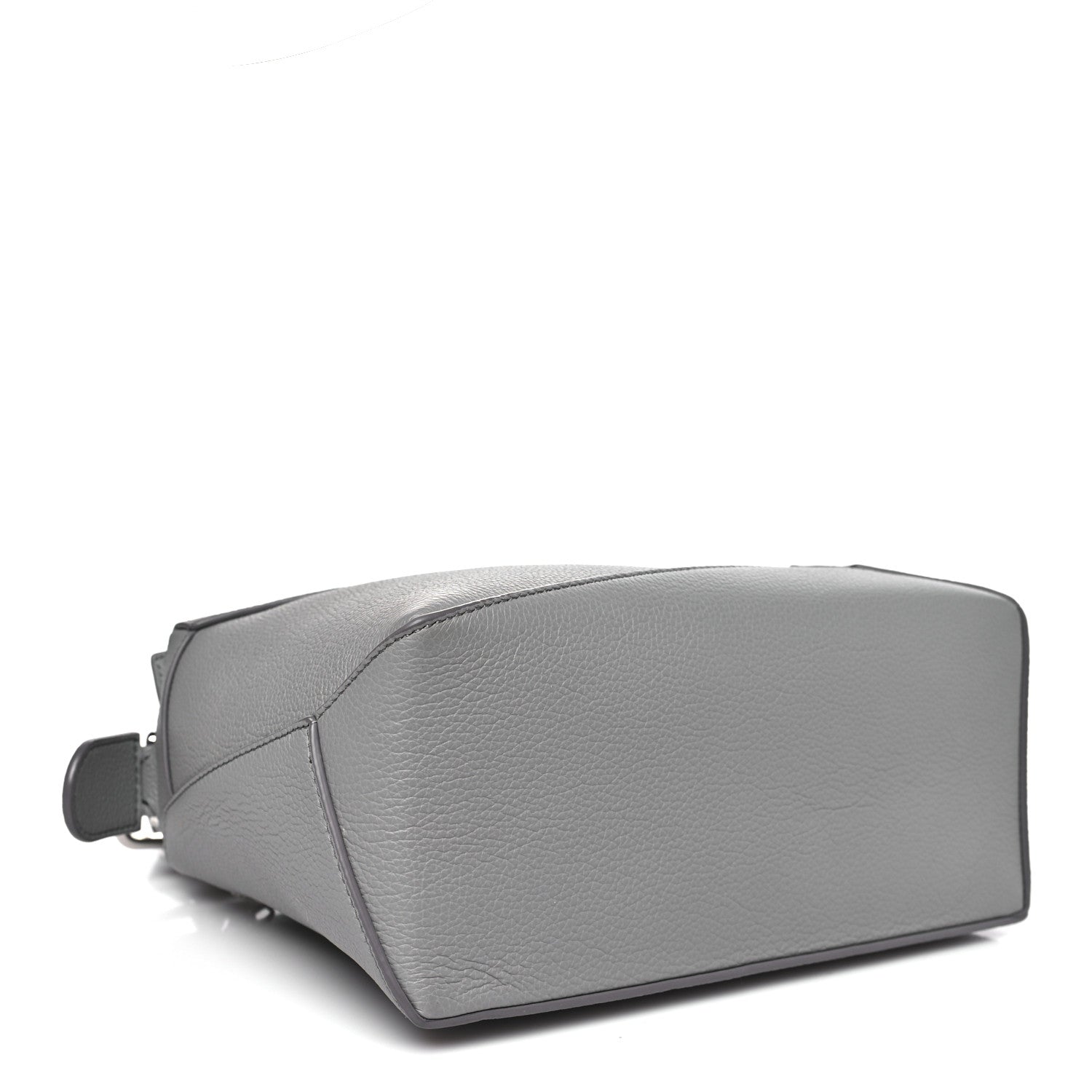 Loewe Soft Grained Calfskin Small Puzzle Edge Bag Pearl Grey 4 of 9