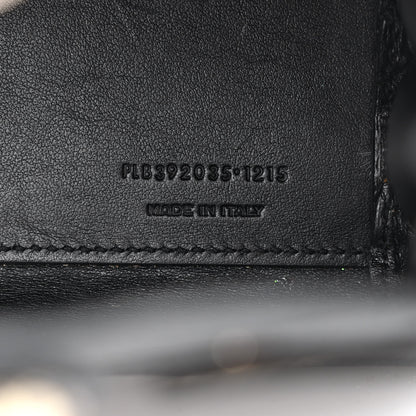 Saint Laurent Grained Calfskin Python Embossed Nano Sac De Jour Black 7 of 14