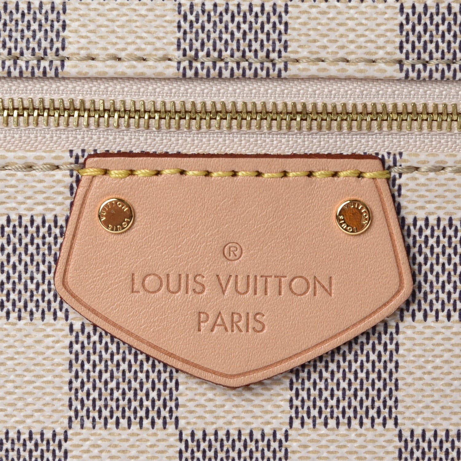 Louis Vuitton Damier Azur Iena MM 8 of 10