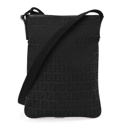 Fendi Zucchino Crossbody Black 1 of 8