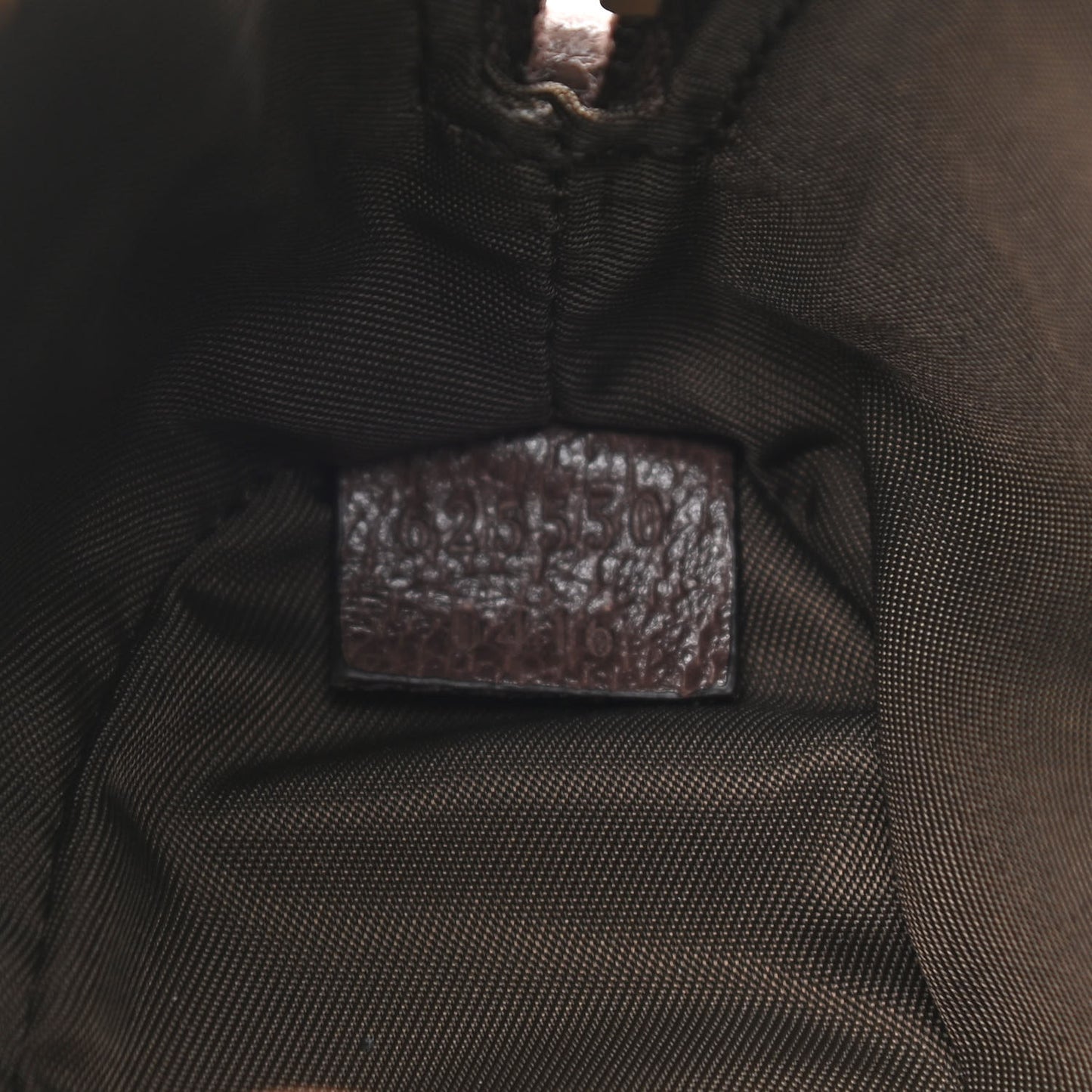 GG Supreme Monogram Textured Calfskin Web Medium Ophidia Cosmetic Case Beige Ebony New Acero