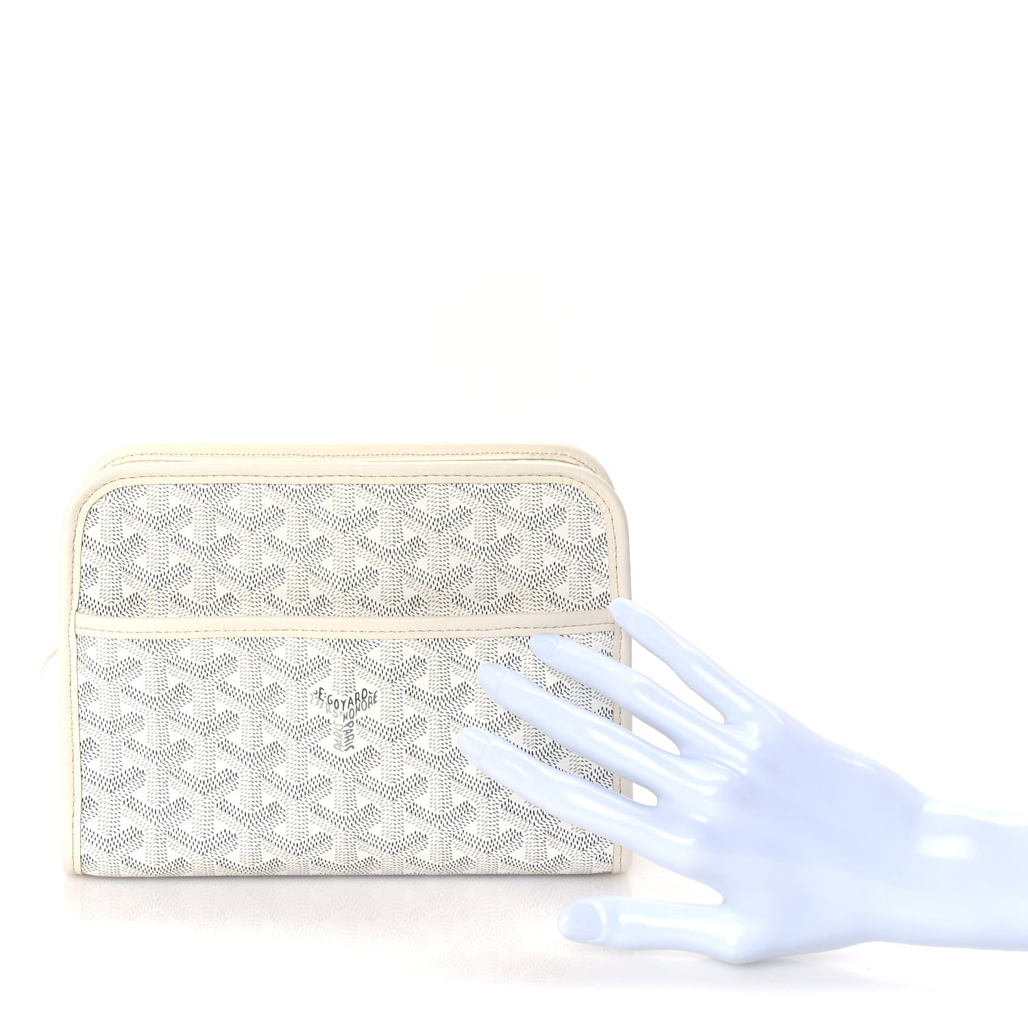 Goyard ine Jouvence PM Toiletry Pouch White 2 of 9