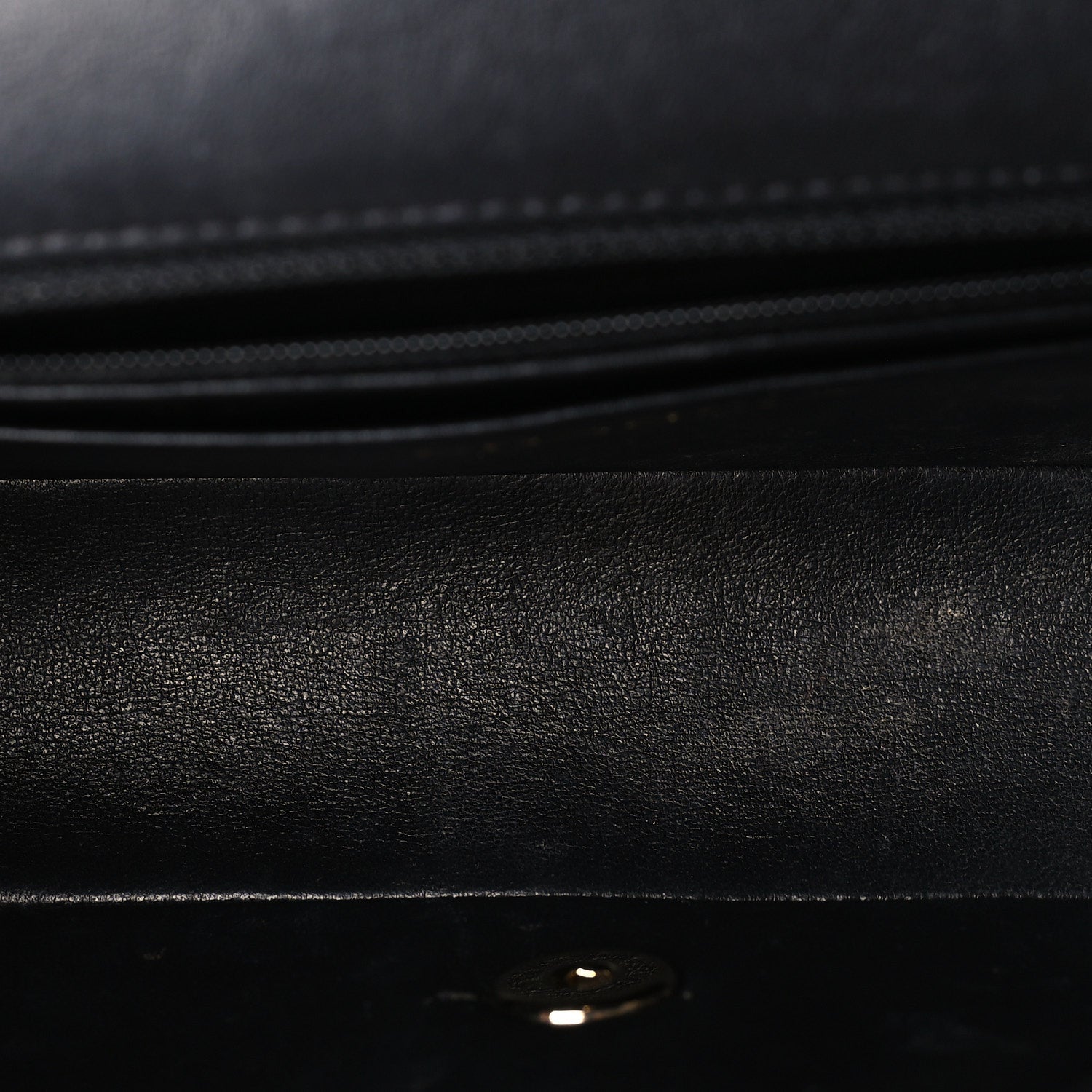 Chanel Lambskin Quilted Mini Rectangular Flap Black 4 of 9