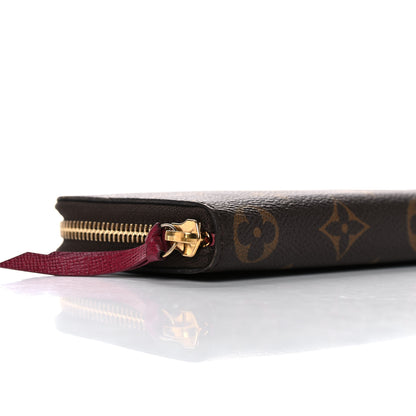 Louis Vuitton Monogram Clemence Wallet Fuchsia 8 of 15