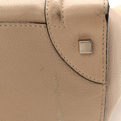 Celine Drummed Calfskin Mini Luggage Dune 14 of 14