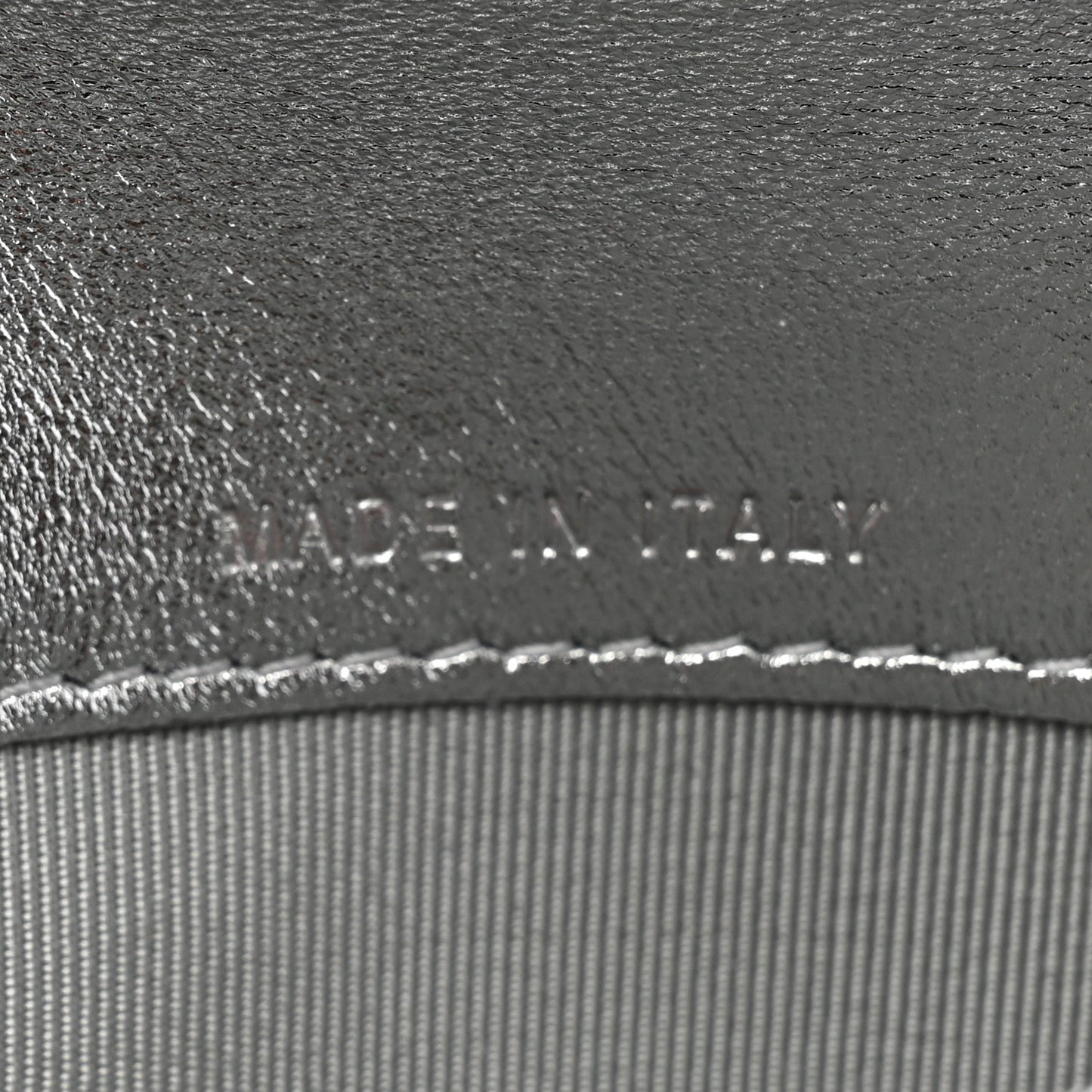 Gradient Metallic Calfskin Quilted Large Gusset Flap Wallet Silver Blue Yellow Purple