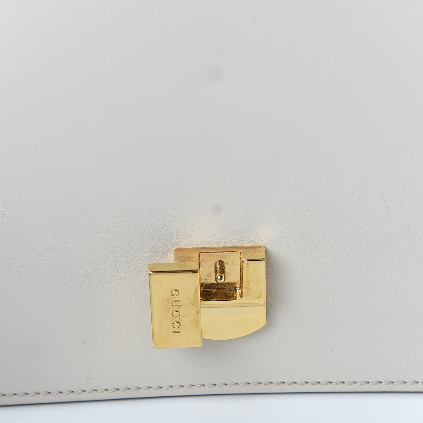 Calfskin Small Sylvie Shoulder Bag White