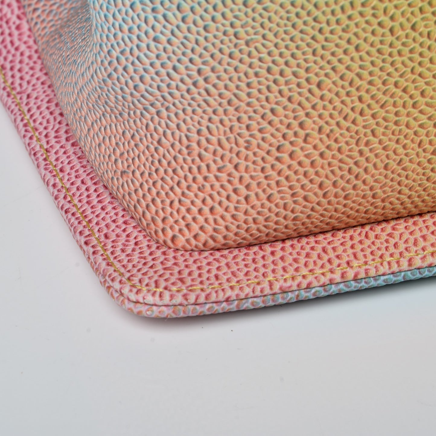 Caviar Quilted Medium Cuba Rainbow Boy Flap Multicolor