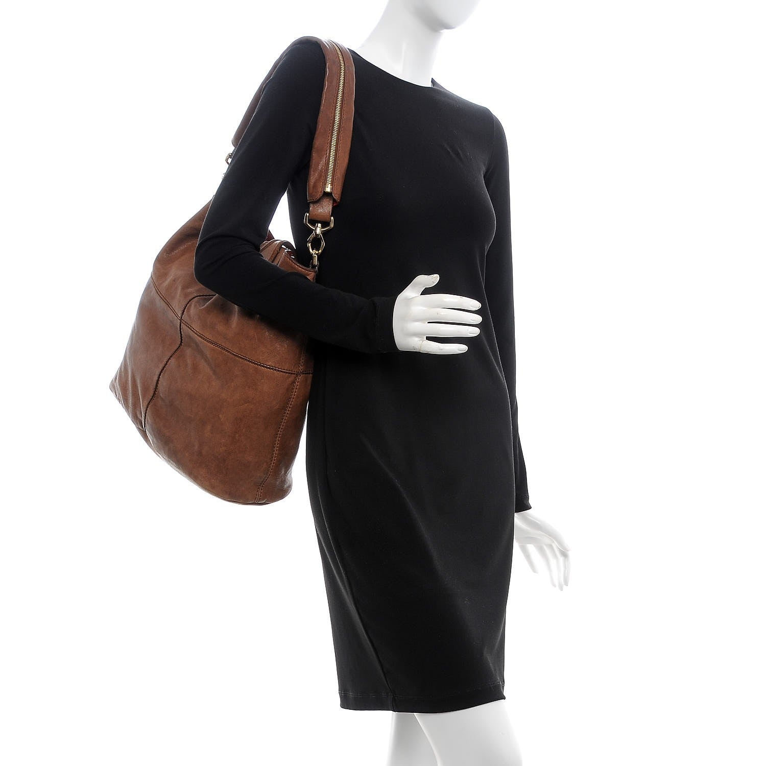 Givenchy Lambskin North South Nightingale Light Brown 2 of 22