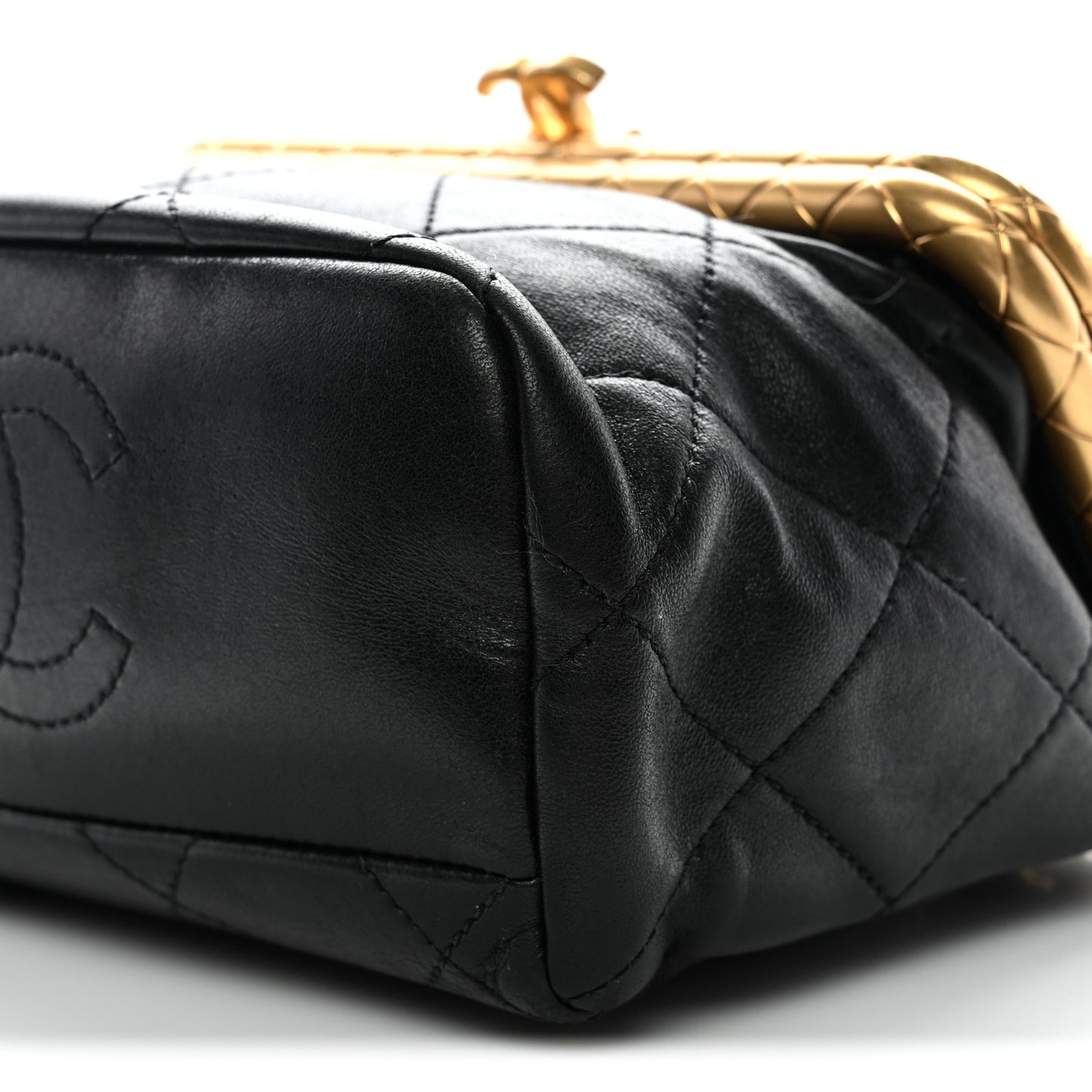 Lambskin Quilted My Crush Bag Black