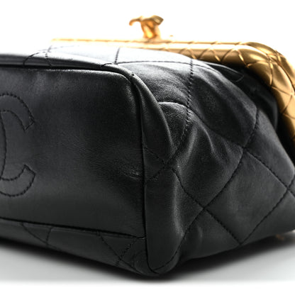 Chanel Lambskin Quilted My Crush Bag Black 9 of 9