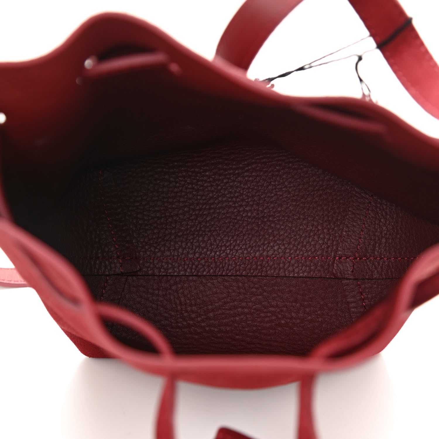 Mansur Gavriel Suede Mini Bucket Bag Rococo 5 of 8