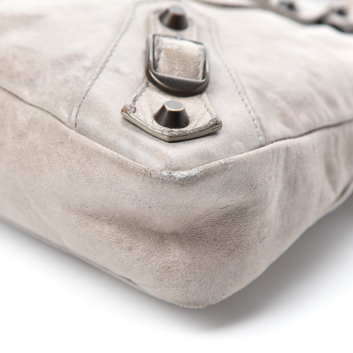 Balenciaga Chevre Classic Hardware First Greige 7 of 10