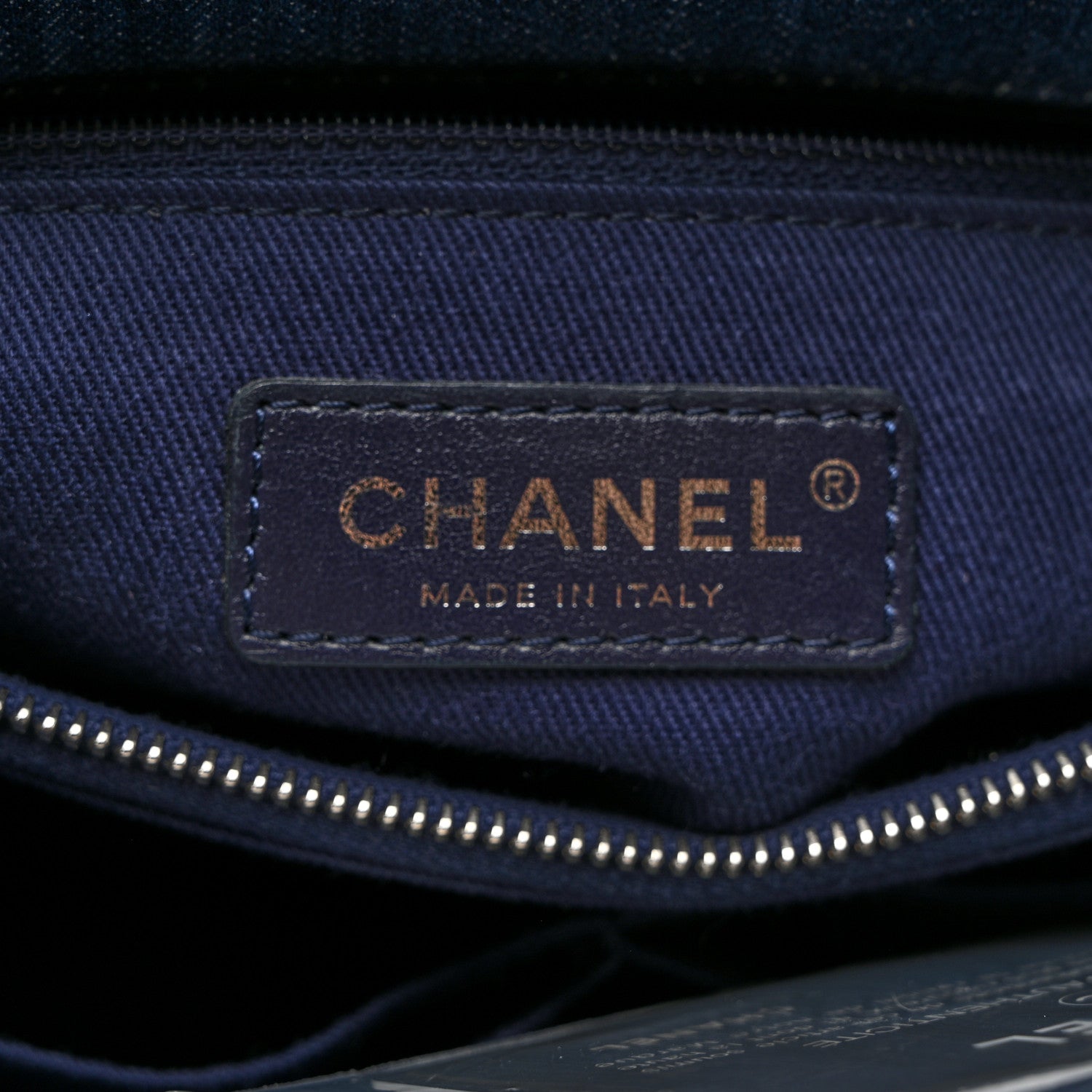 Chanel Denim Quilted Small Coco Handle Flap Blue 5 of 9