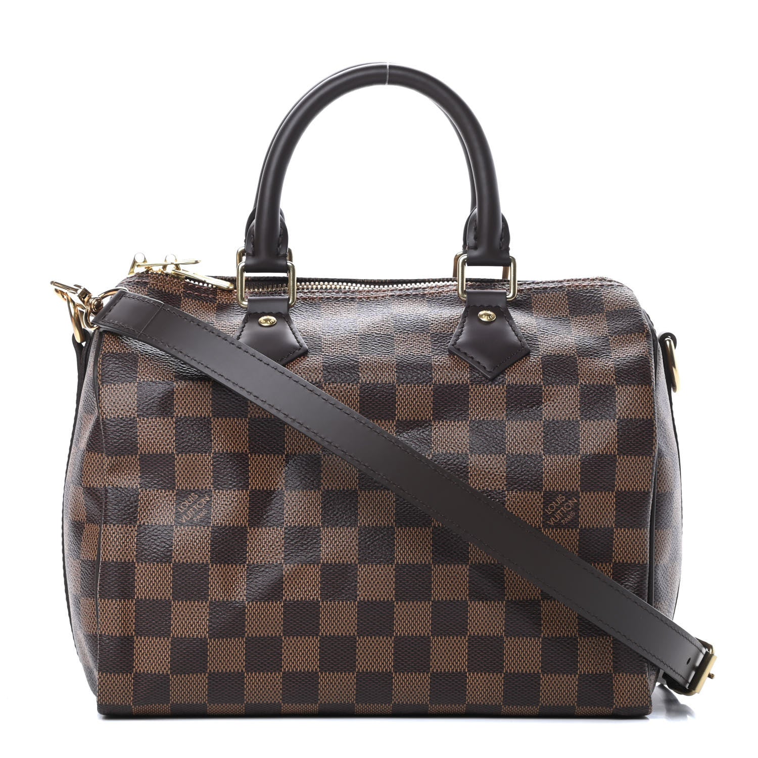 Louis Vuitton Damier Ebene Speedy Bandouliere 25 1 of 12