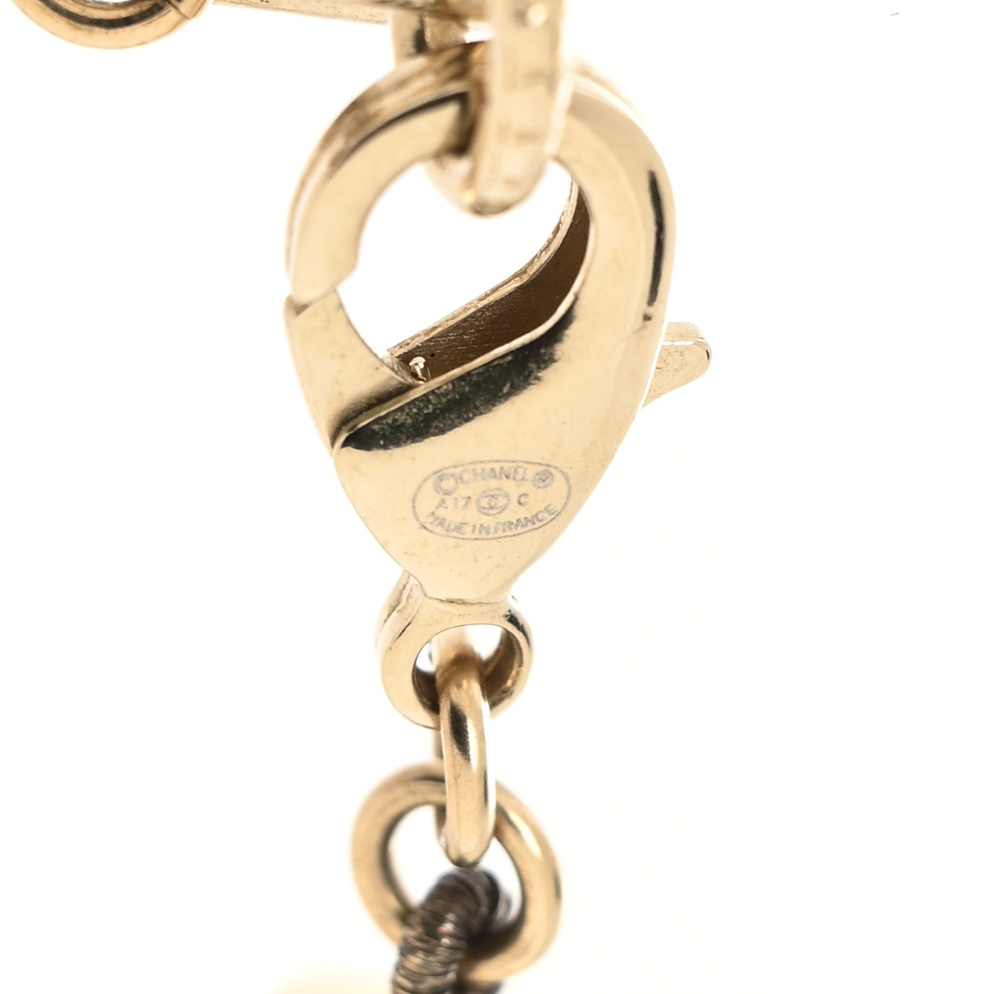 Pearl Stone CC Seashell Multi Strand Necklace Gold Pink Multicolor