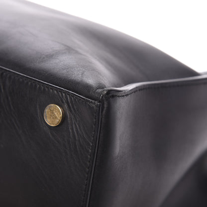 Balenciaga Calfskin Padlock Work S Bag Black 10 of 24