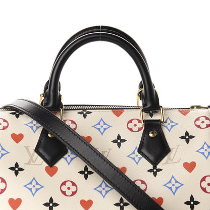 Louis Vuitton Game On Speedy Bandouliere 25 White 9 of 10