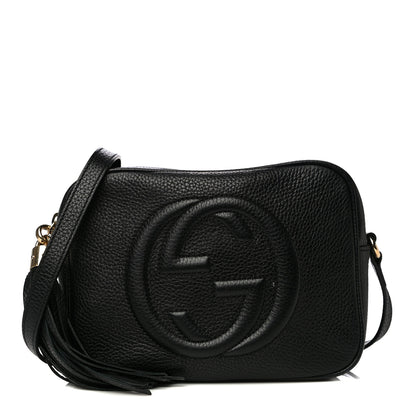 Gucci Pebbled Calfskin Small Soho Disco Bag Black 1 of 19