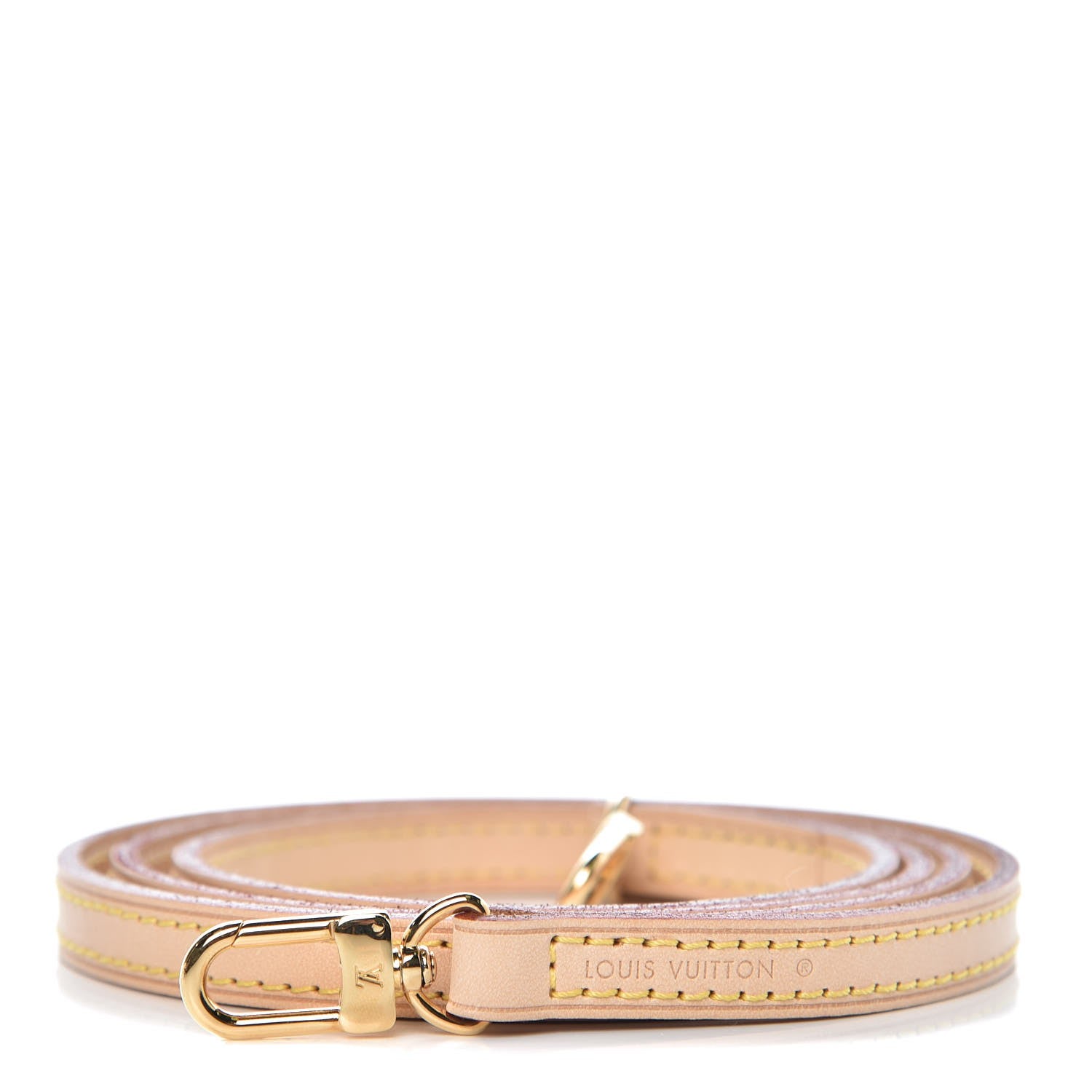 Louis Vuitton Vachetta 12mm Long Shoulder Strap VVN 1 of 5