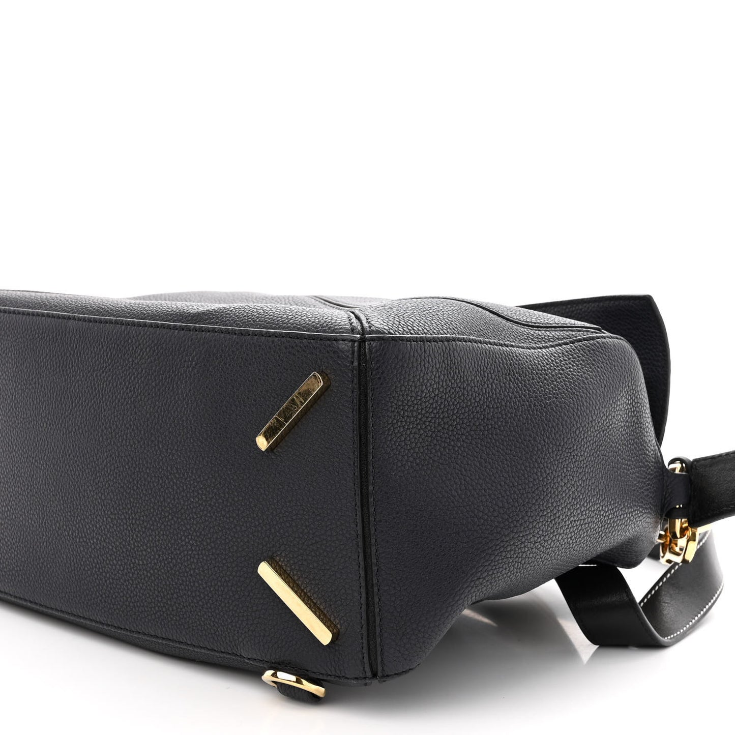 Calfskin Medium Puzzle Bag Midnight Blue Black
