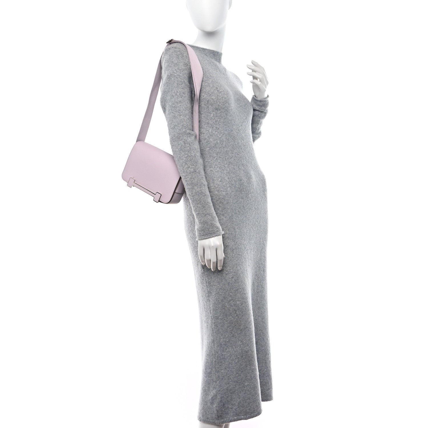 Hermes Chevre Mysore Verso Geta Mauve Pale Biscuit 2 of 15