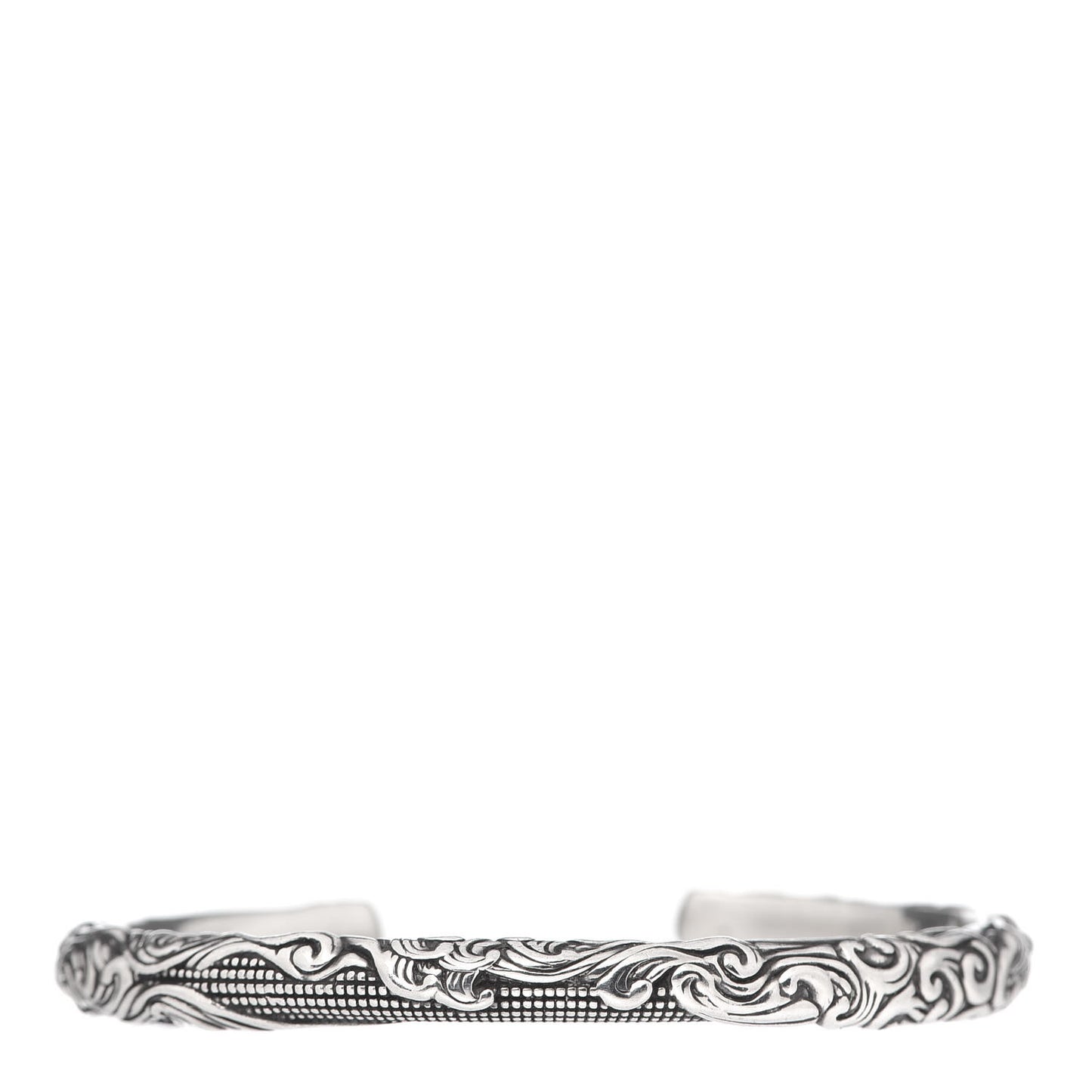 Sterling Silver Wave Cuff Bracelet