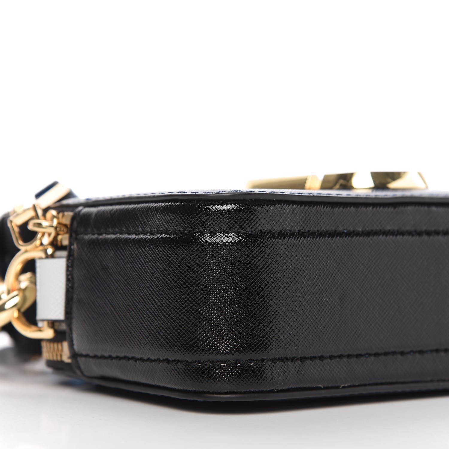 Marc Jacobs Saffiano Small Snapshot Camera Bag Blue Sea 6 of 10