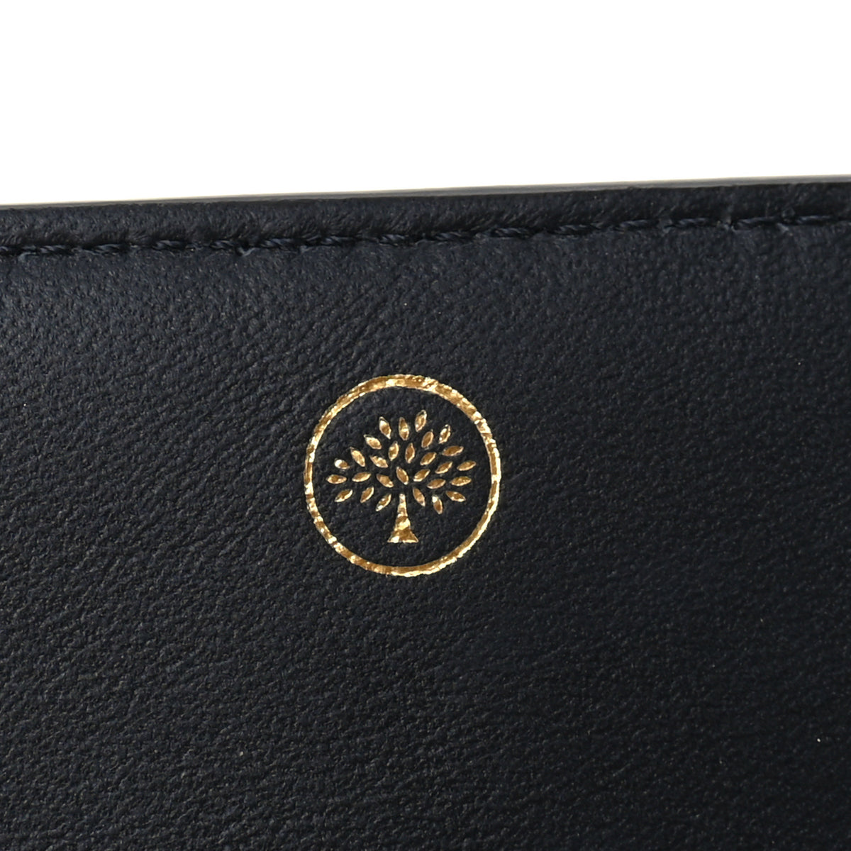 Mulberry High Gloss Leather Lana Compact Wallet Night Sky 7 of 7